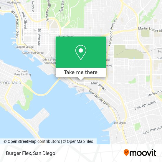 Burger Flex map