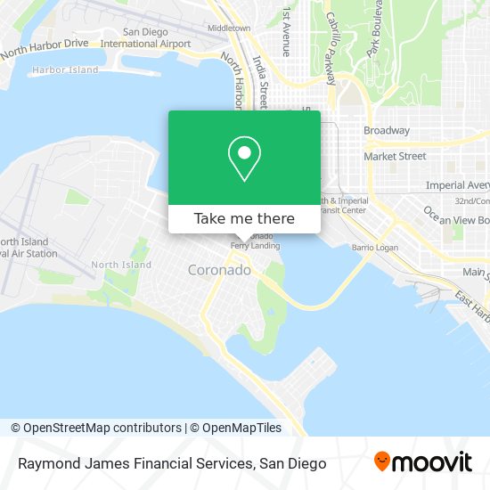 Raymond James Financial Services map