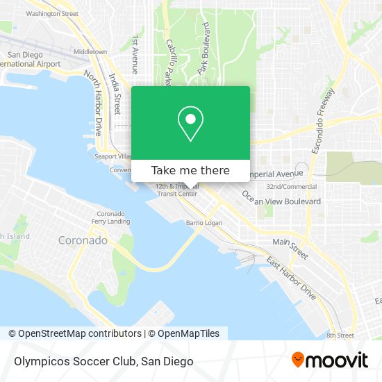 Mapa de Olympicos Soccer Club