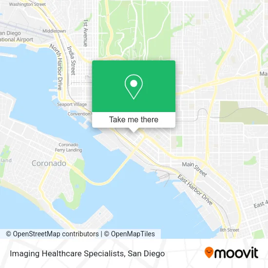 Mapa de Imaging Healthcare Specialists