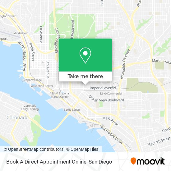 Book A Direct Appointment Online map