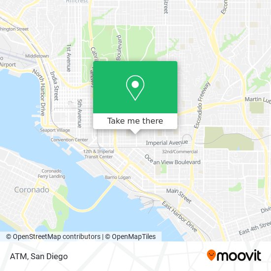 ATM map