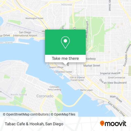 Tabac Cafe & Hookah map