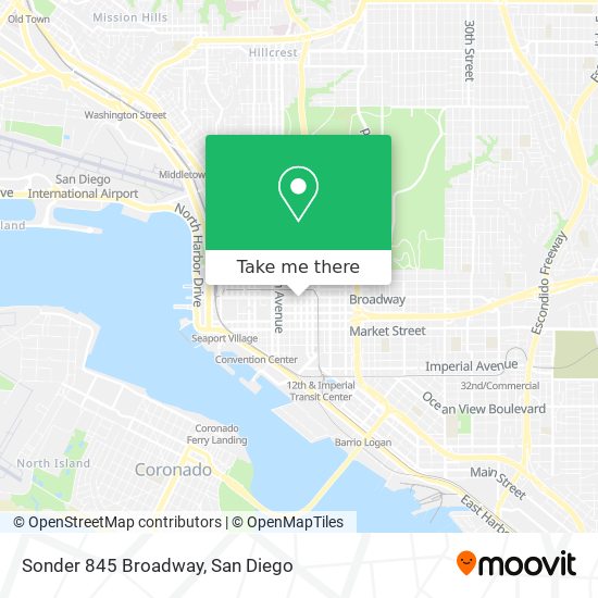 Sonder 845 Broadway map