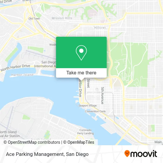 Mapa de Ace Parking Management