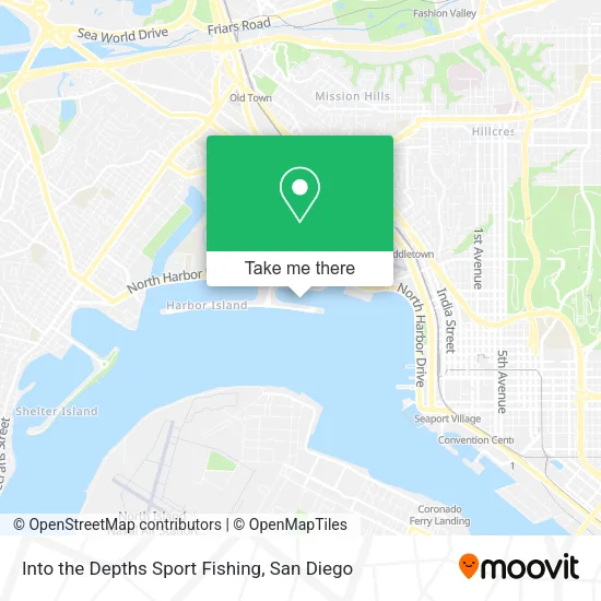 Into the Depths Sport Fishing map