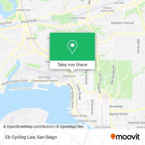 Mapa de Eb Cycling Law