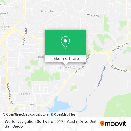 World Navigation Software 10174 Austin Drive Unit map