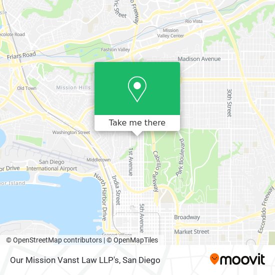 Our Mission Vanst Law LLP's map