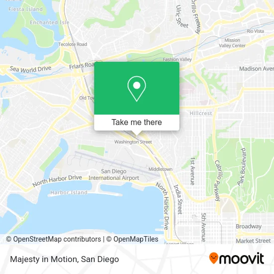 Mapa de Majesty in Motion