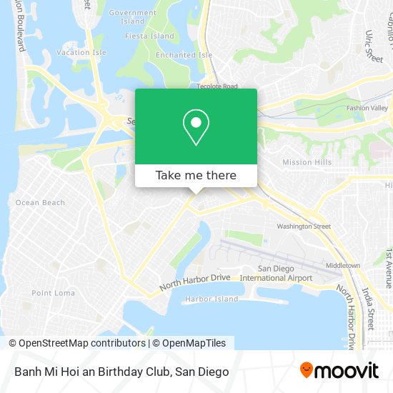 Mapa de Banh Mi Hoi an Birthday Club