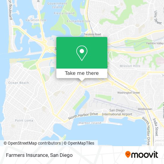 Farmers Insurance map