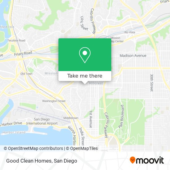 Good Clean Homes map