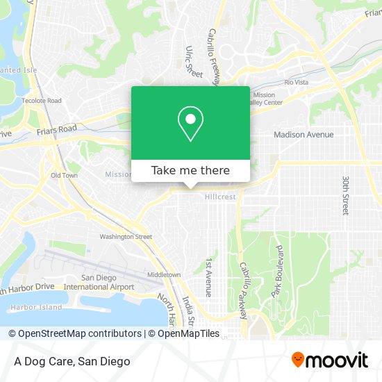 A Dog Care map