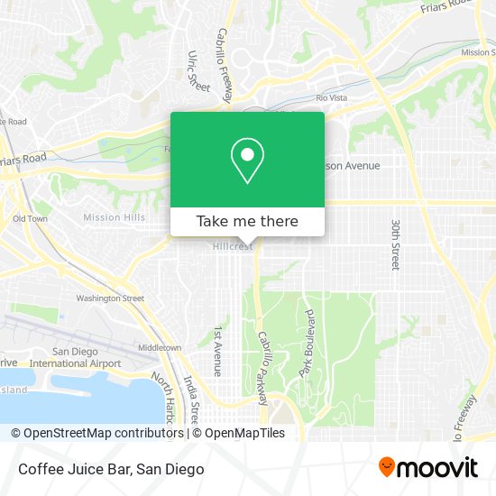 Mapa de Coffee Juice Bar