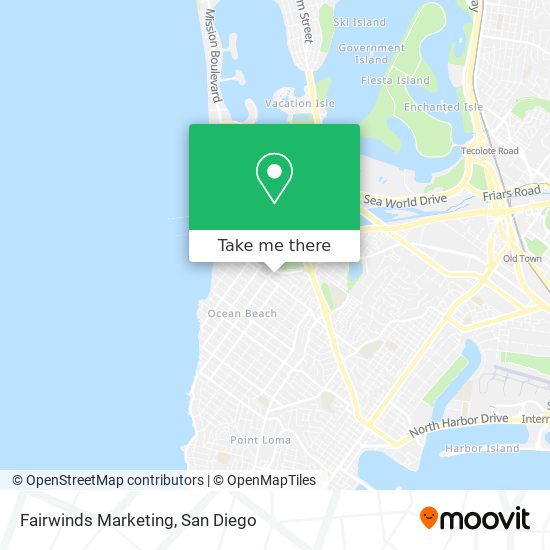 Fairwinds Marketing map
