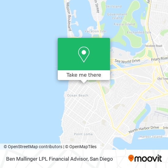 Ben Mallinger LPL Financial Advisor map