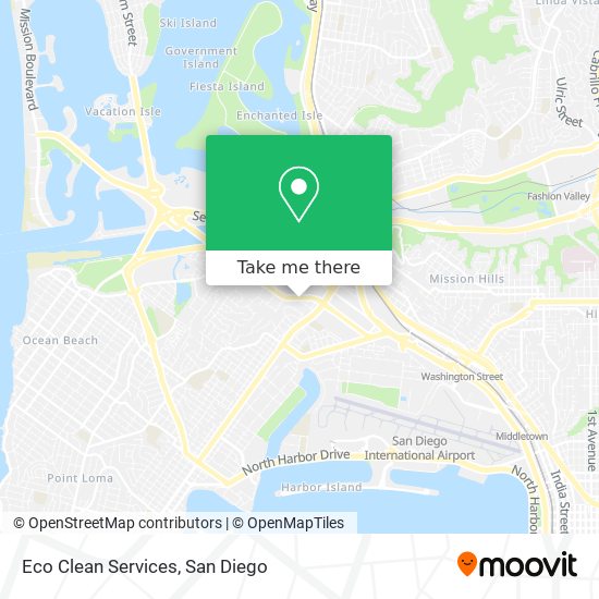 Eco Clean Services map