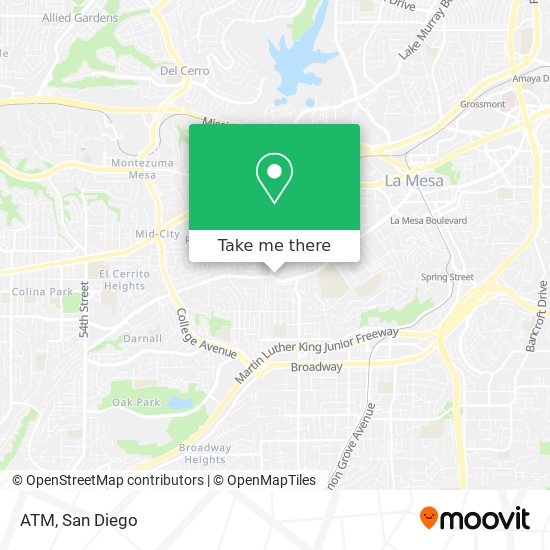 ATM map