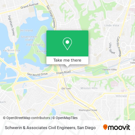 Schwerin & Associates Civil Engineers map