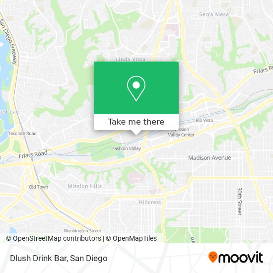 Mapa de Dlush Drink Bar