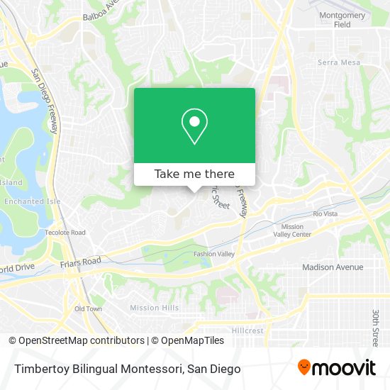 Timbertoy Bilingual Montessori map