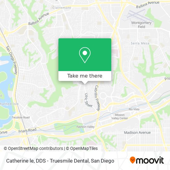 Mapa de Catherine le, DDS - Truesmile Dental