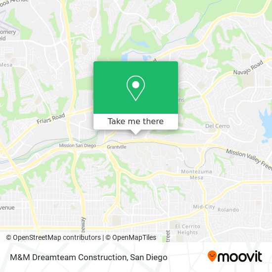 Mapa de M&M Dreamteam Construction