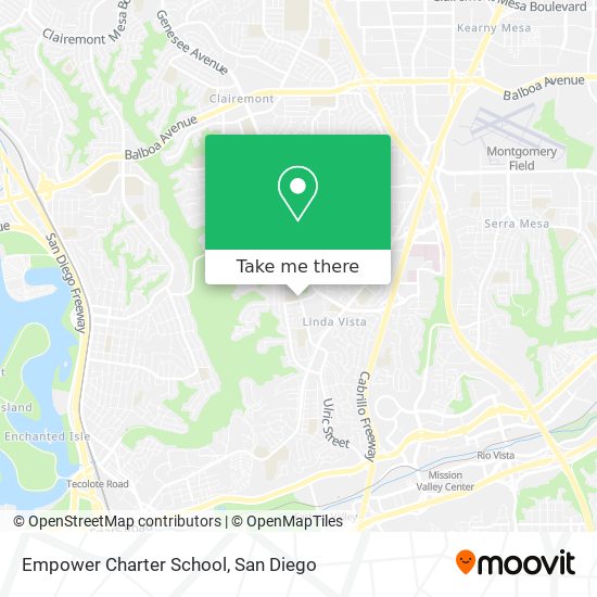 Mapa de Empower Charter School