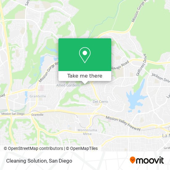 Cleaning Solution map