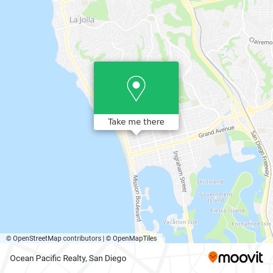 Mapa de Ocean Pacific Realty