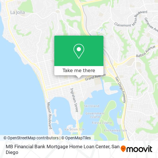 MB Financial Bank Mortgage Home Loan Center map