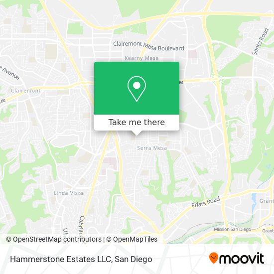Mapa de Hammerstone Estates LLC
