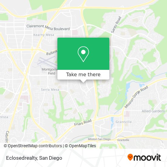 Eclosedrealty map