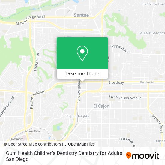 Mapa de Gum Health Children's Dentistry Dentistry for Adults