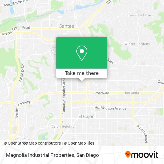Magnolia Industrial Properties map