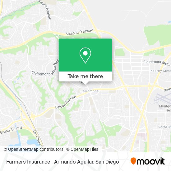 Mapa de Farmers Insurance - Armando Aguilar