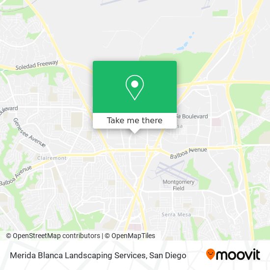 Merida Blanca Landscaping Services map