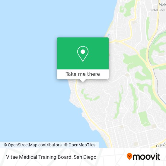 Vitae Medical Training Board map
