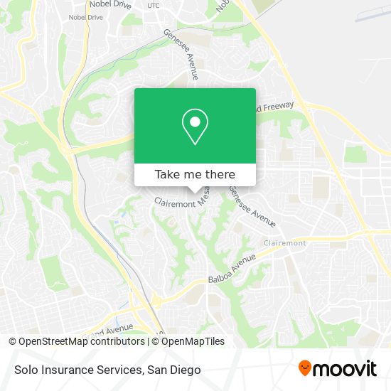 Mapa de Solo Insurance Services