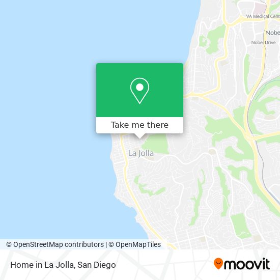 Home in La Jolla map