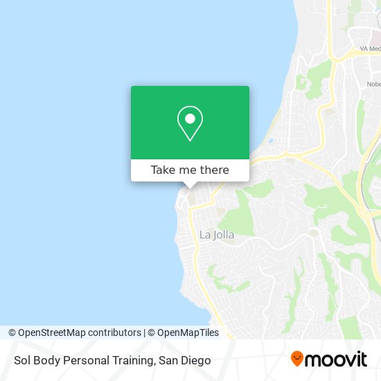 Sol Body Personal Training map