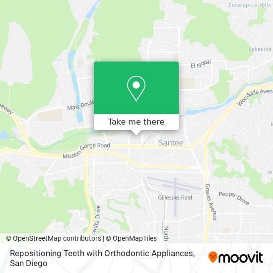 Repositioning Teeth with Orthodontic Appliances map