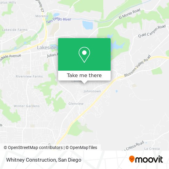 Whitney Construction map