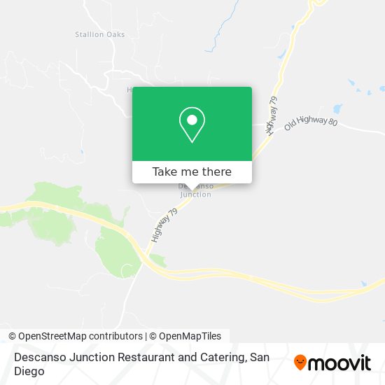 Mapa de Descanso Junction Restaurant and Catering