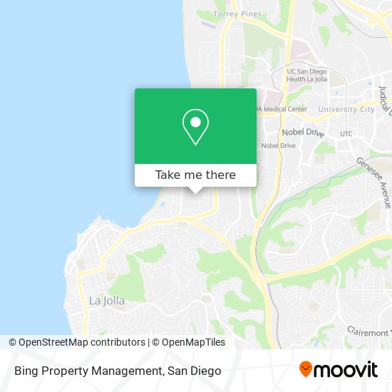Mapa de Bing Property Management