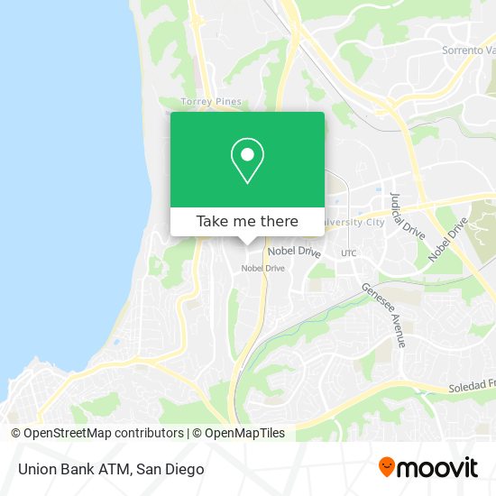 Mapa de Union Bank ATM