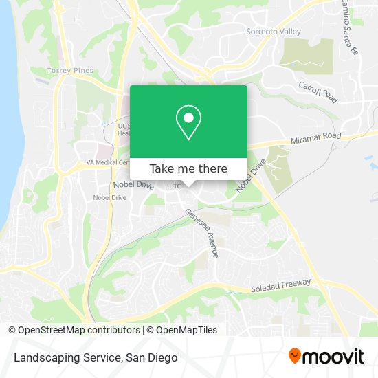 Landscaping Service map