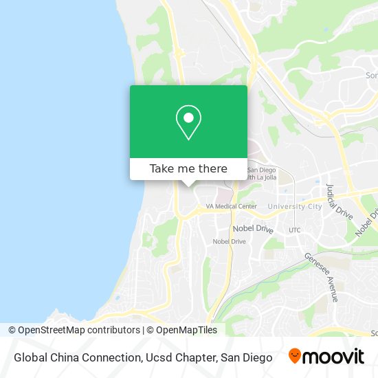 Global China Connection, Ucsd Chapter map