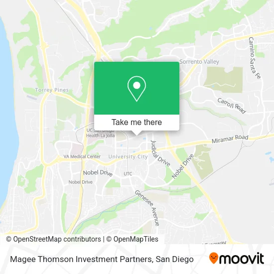 Mapa de Magee Thomson Investment Partners